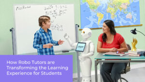 robots teaching students