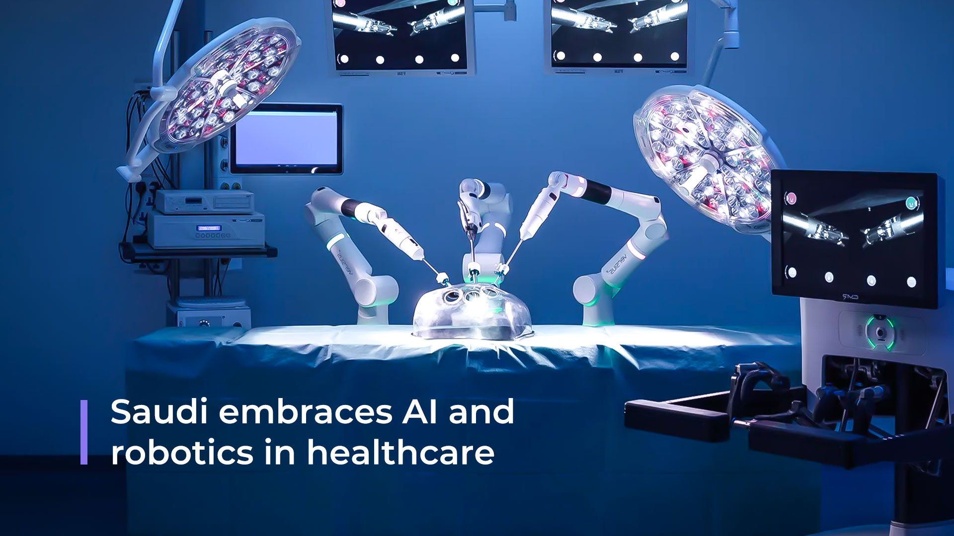 Saudi embraces AI and robotics in healthcare