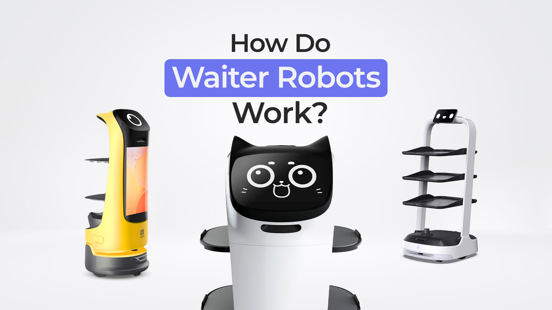 how do waiter robots work