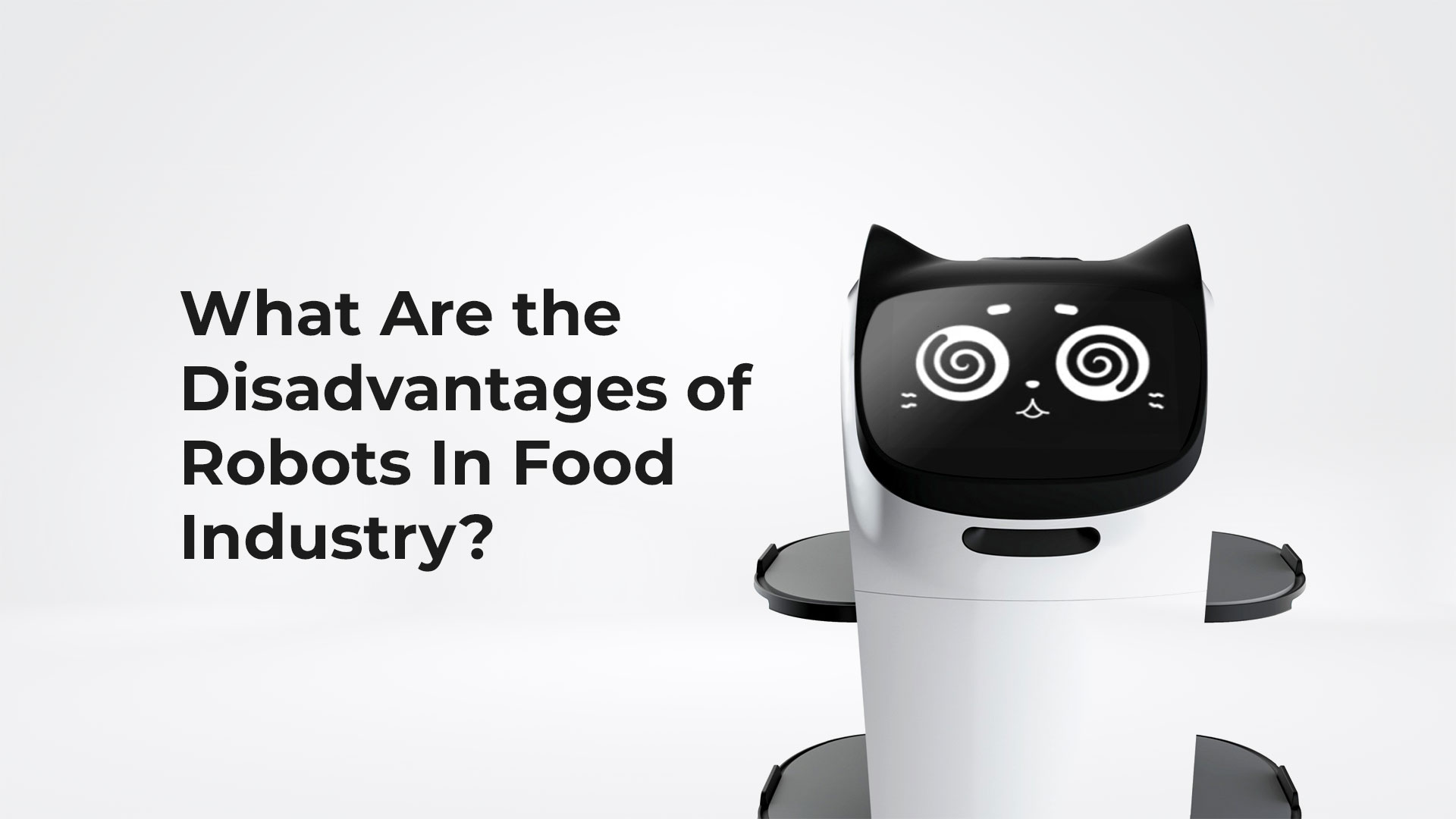 disadvantages of robots in food industry