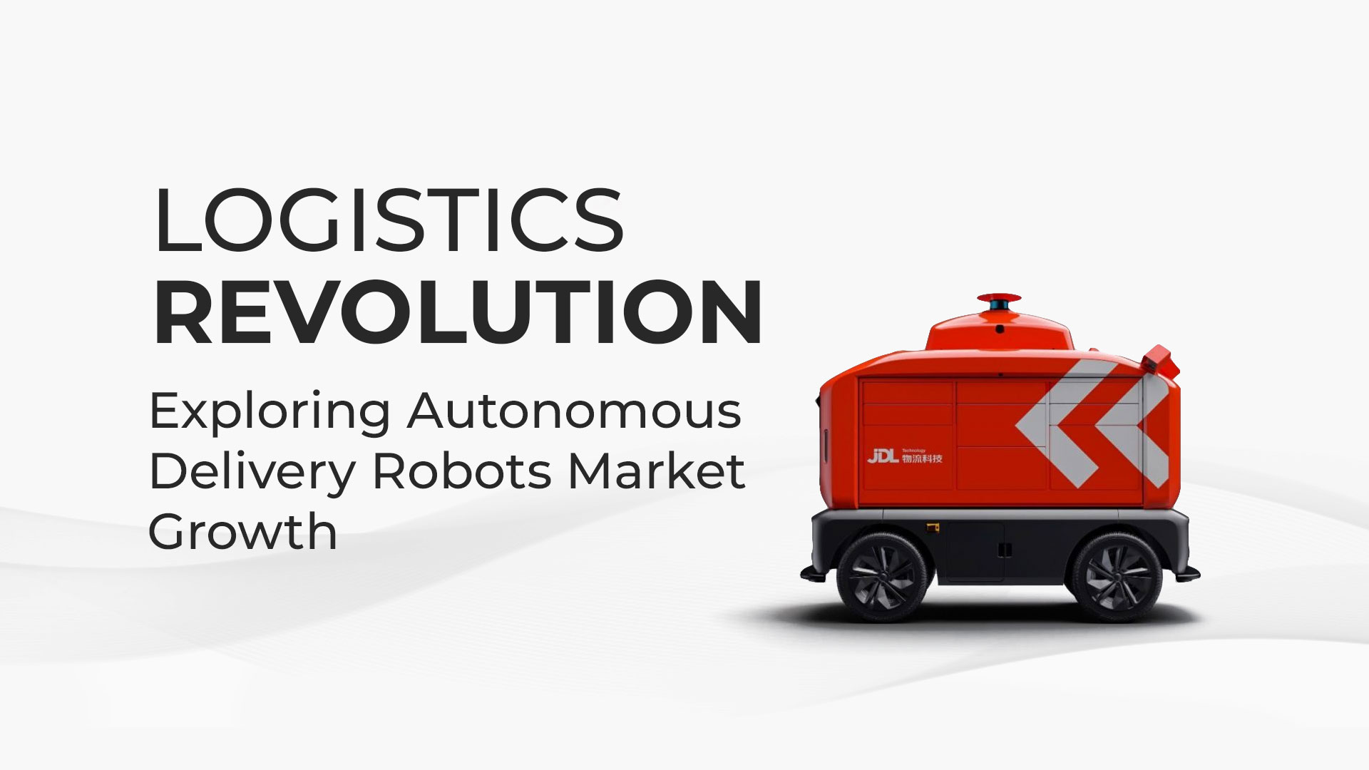 Autonomous delivery robots market